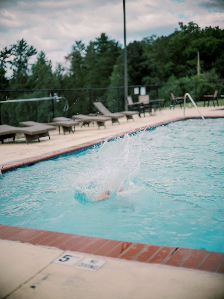 Splash in the pool